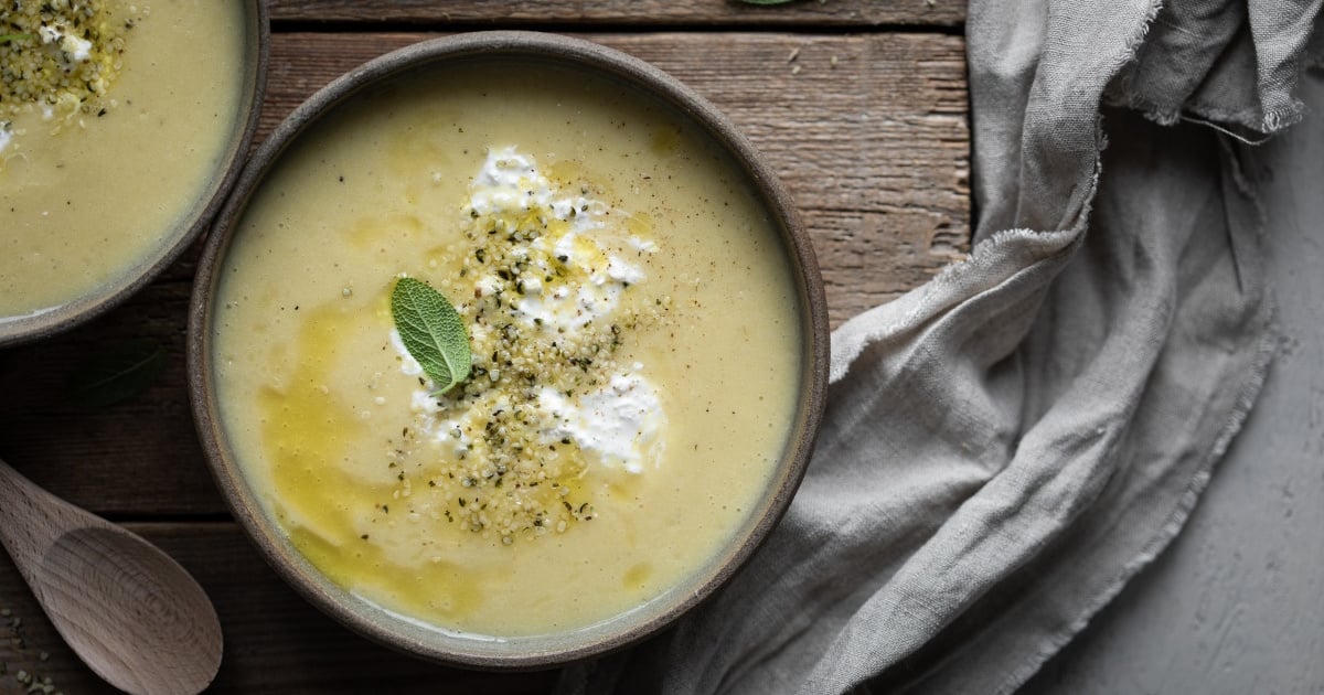 Recette Soupe poireaux et pommes de terre - 750g.com