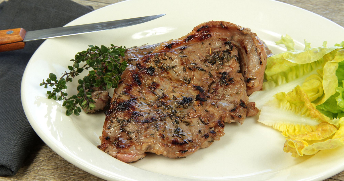 Recette Tranche de gigot d'agneau au barbecue - 750g.com