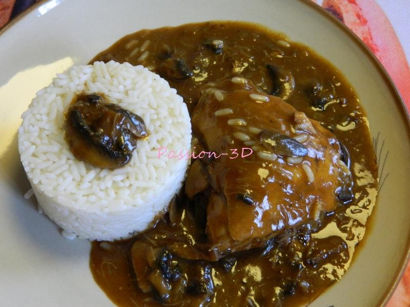 Recette Poulet à la bisque de homard