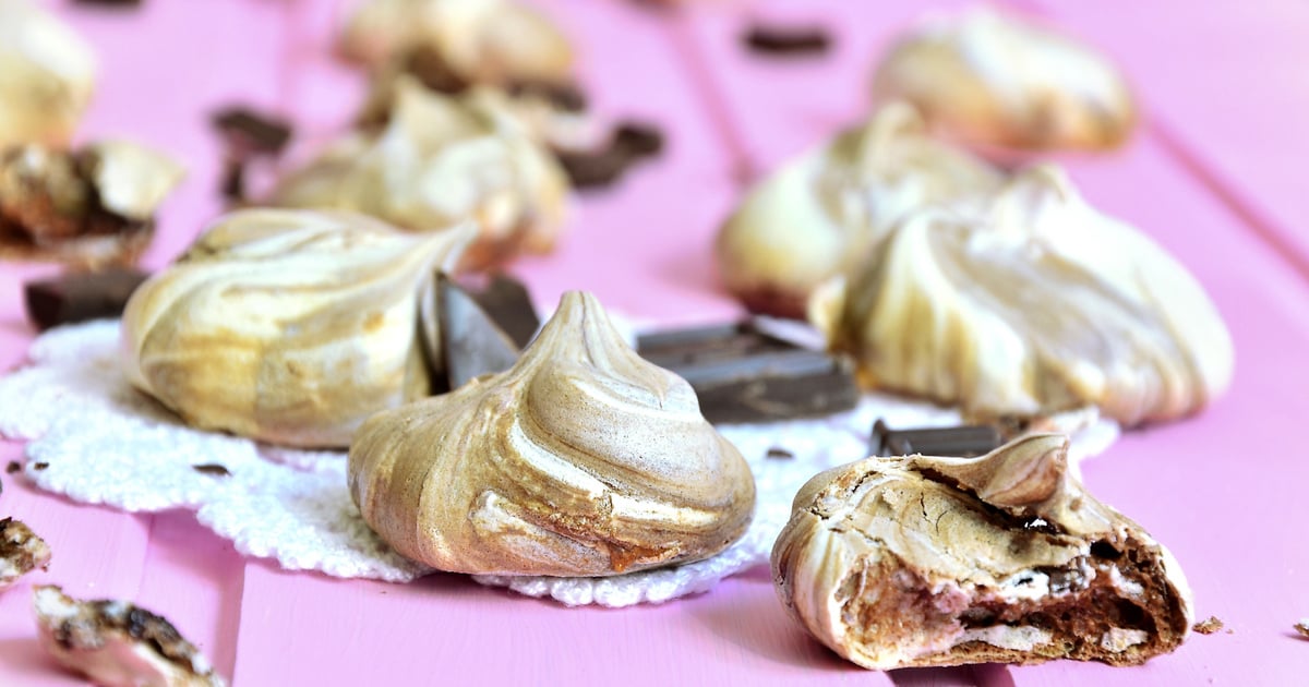 Recette Meringues au chocolat originales