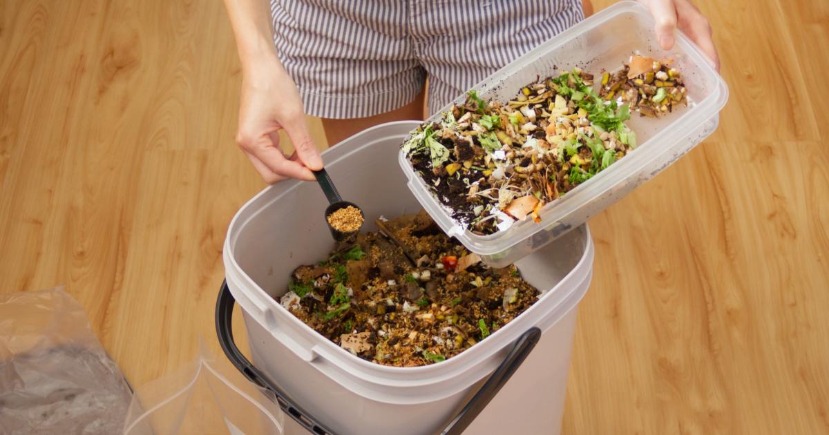 Boîte à compost de cuisine - Pour transformer vos déchets