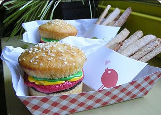 Recette Muffins Sucres Facon Hamburger 750g