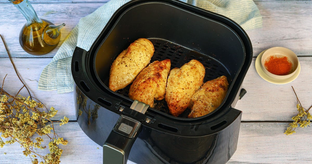 Recette Blanc de poulet au Air Fryer - 750g.com