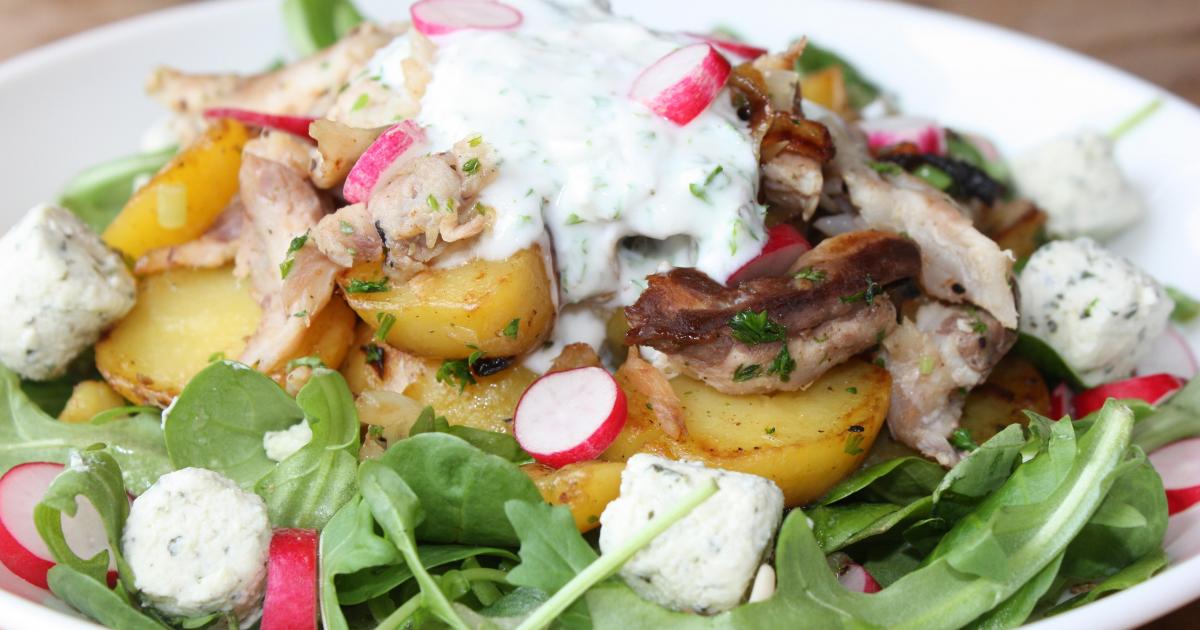 Recette Salade Gourmande Au Maquereau Et Pomme De Terre 750g