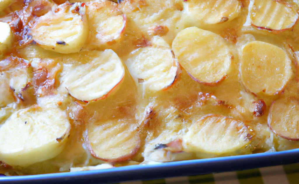 Recette Gratin lyonnais de pommes de terre