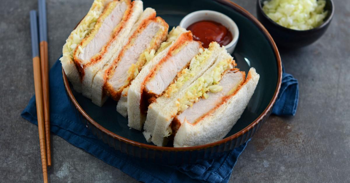 Sandwich japonais au porc pané (Katsu Sando)