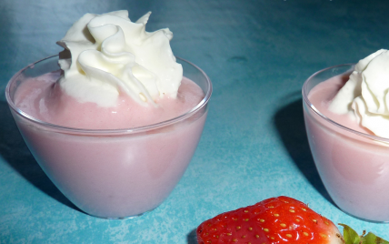 Yaourts à boire à la fraise à la Multidélices - Les recettes de Zaza .