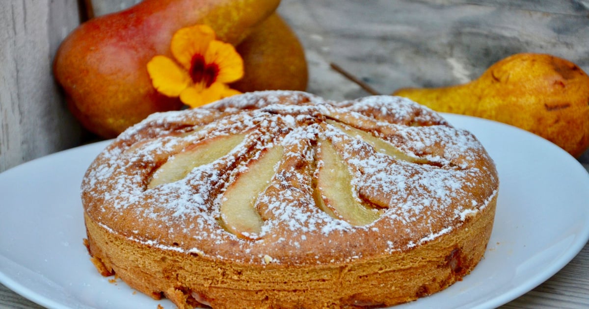 Recette Gateau Aux Poires Fondantes En Video