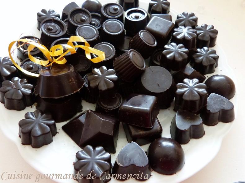 Bonbon chocolat fourré à la ganache - Recette de cuisine illustrée -  Meilleur du Chef
