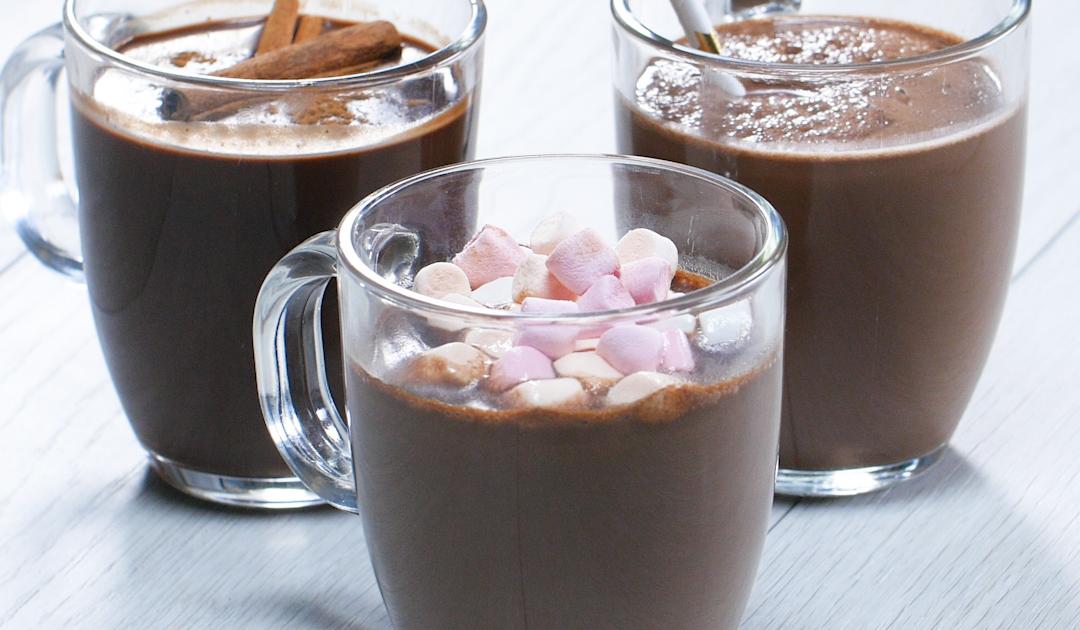 Chocolat chaud aux marshmallows maison allégés, chocolat chaud