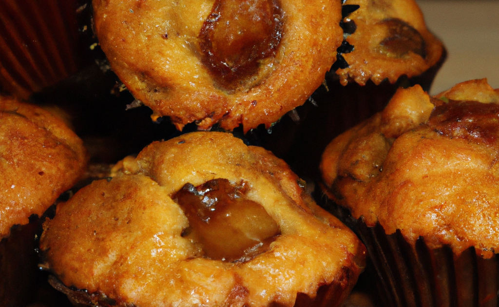 Muffins carambar nougat - Recette Cake Factory