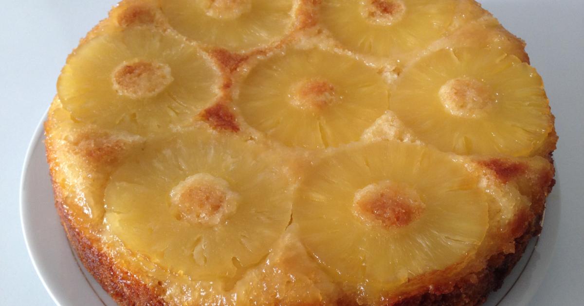 Recette Gateau Ananas Caramelise 750g