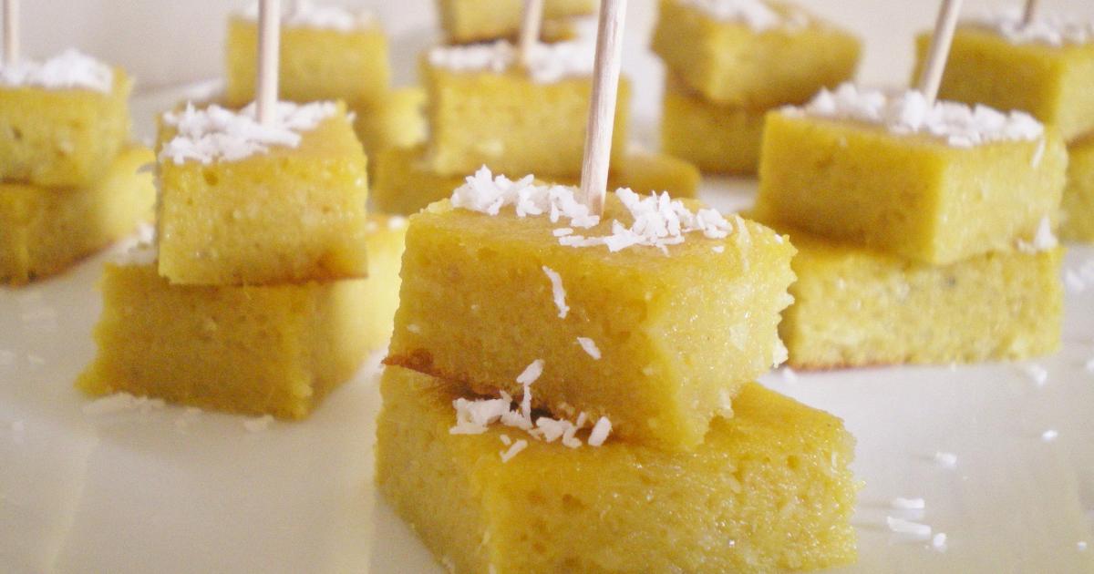 Recette Fondants A La Mangue Et Noix De Coco En Video