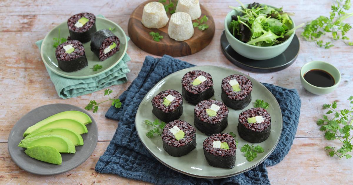 Recette Maki Au Riz Noir Et Maconnais Aop 750g