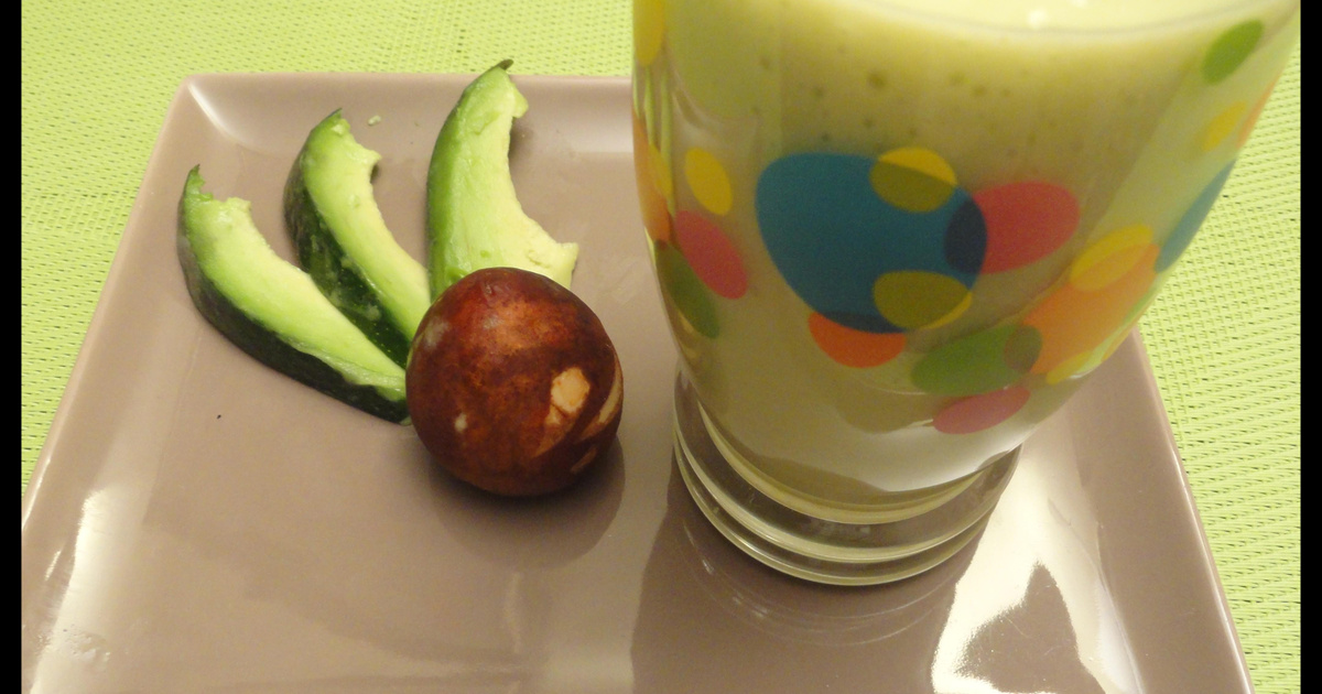 Recette Smoothie Mangue Avocat Et Lait D amande 750g recette-smoothie-mangue-avocat-et-lait-d-amande-750g