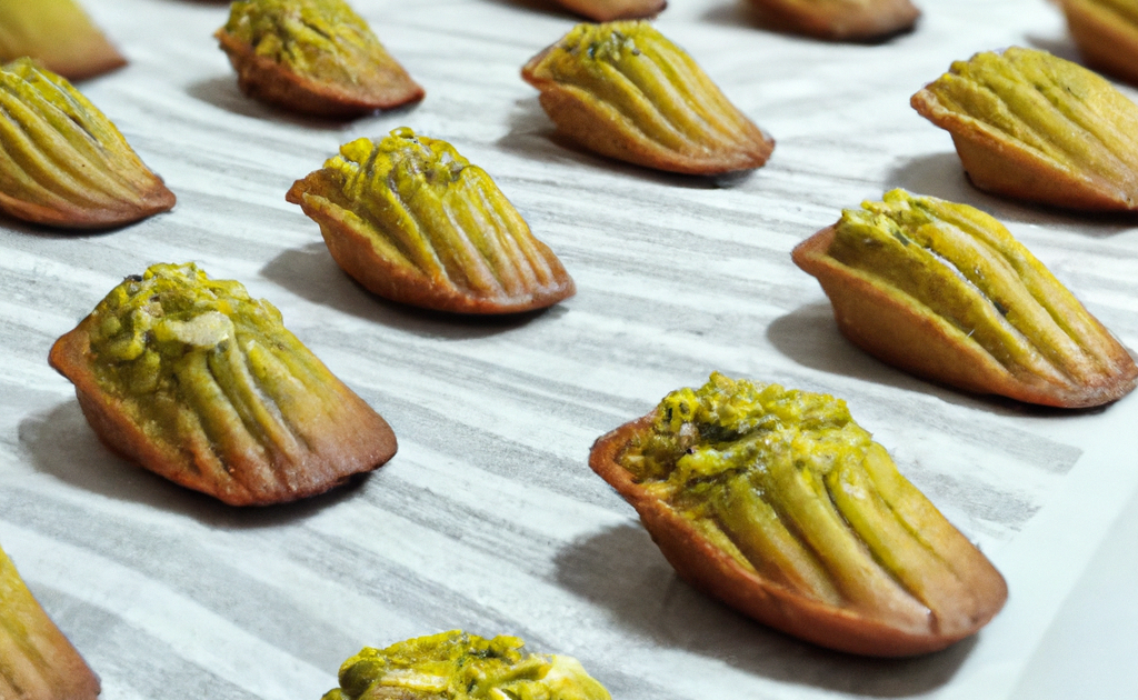 Recette Madeleine à la pistache - 750g.com