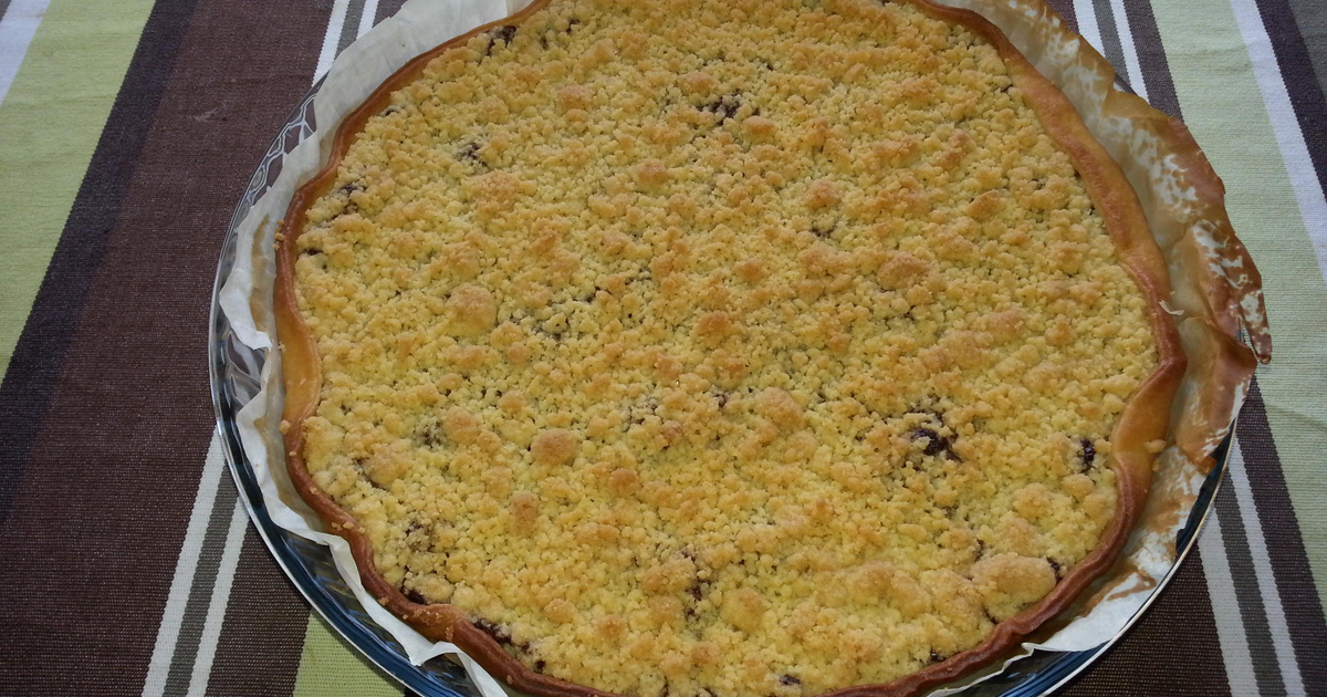Recette Tarte Facon Crumble Au Chocolat En Video