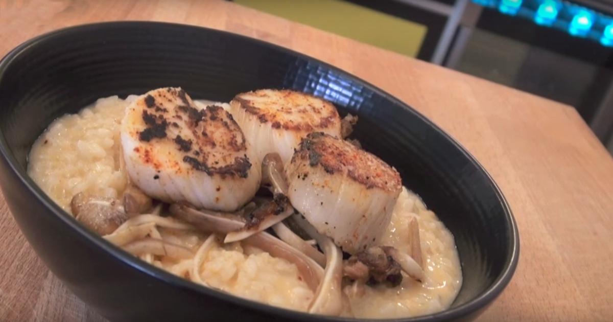 Recette Risotto aux Saint-Jacques - 750g.com