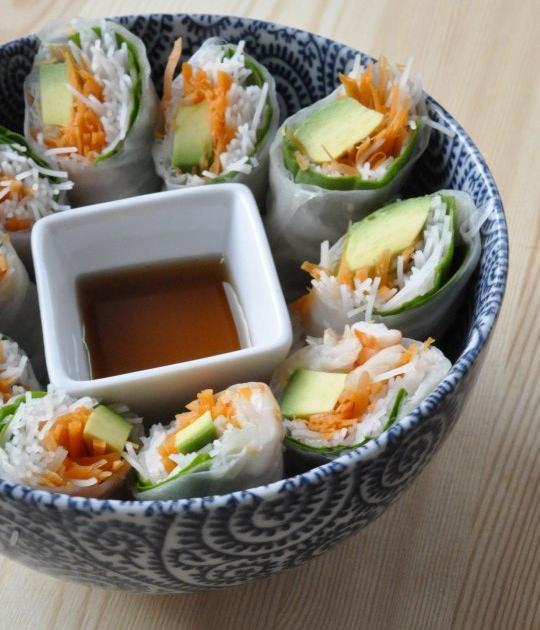 Recette Rouleaux De Printemps Avocat Crevettes En Pas A Pas