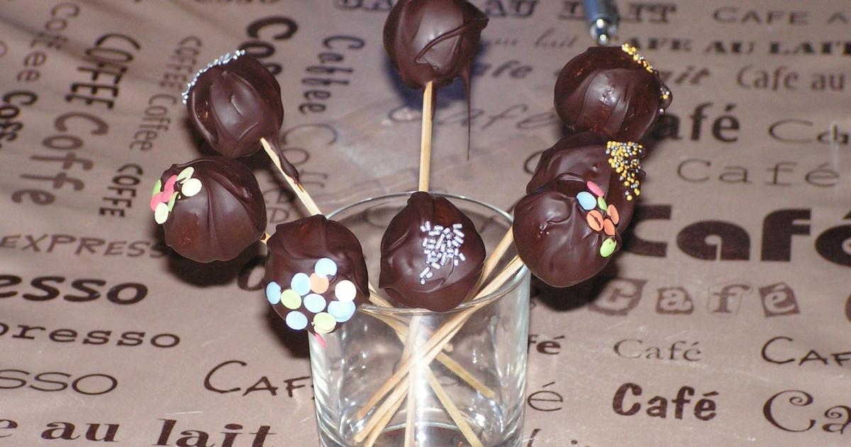 Recette Cakes pops au chocolat - 750g.com