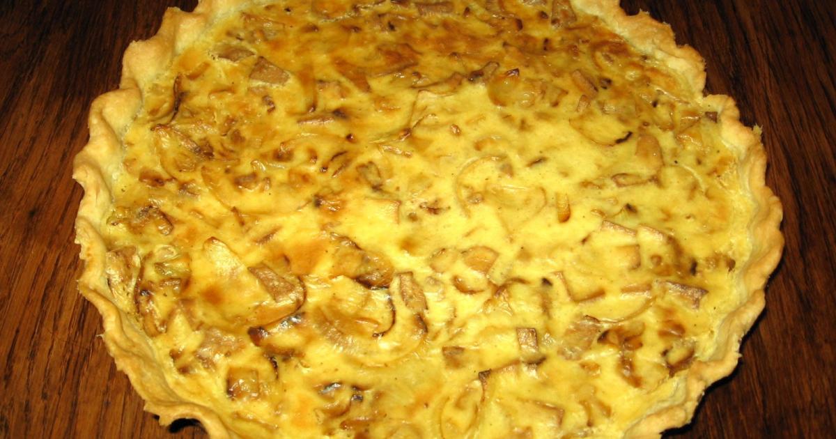 Recette Tarte A L Oignon A La Bechamel 750g