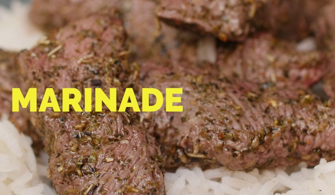 Recette Marinade pour viandes à l'huile d'olive menthe tilleul et