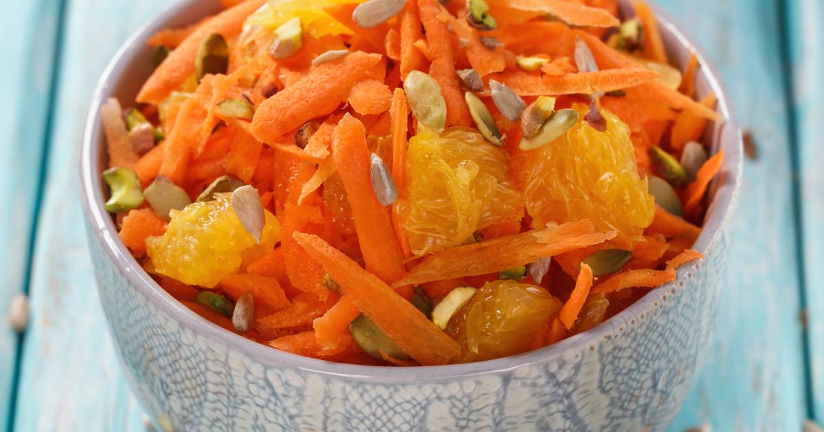 Carrot Salad, Salade de Carottes Rapées