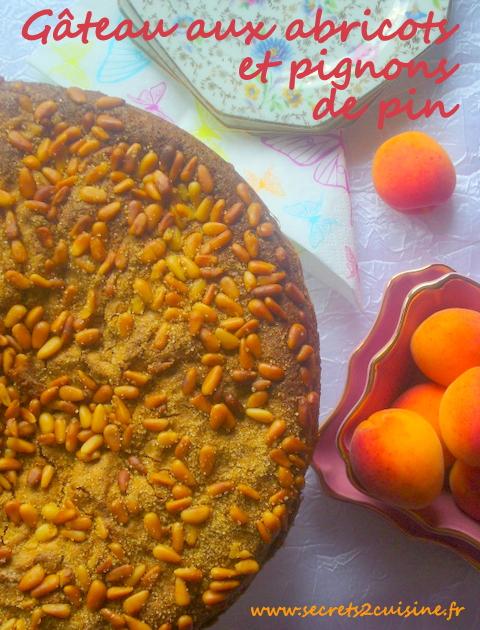 Recette Gateau Moelleux Aux Abricots Et Aux Pignons De Pin 750g