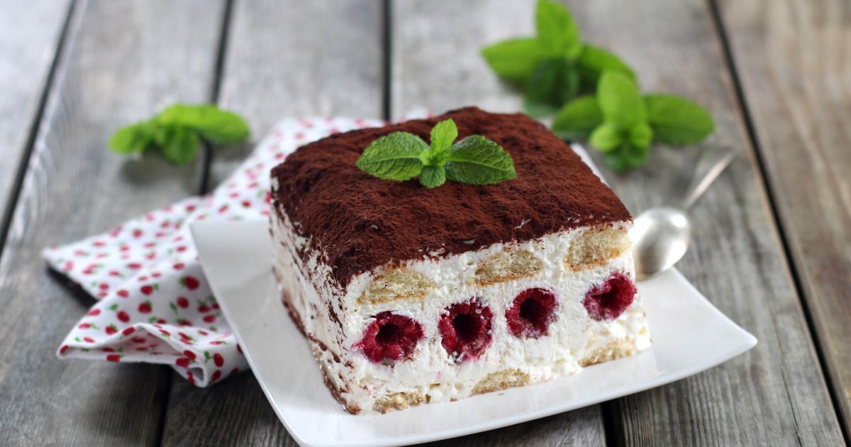 Recettes De Tiramisu Aux Framboises | La Sélection De 750g