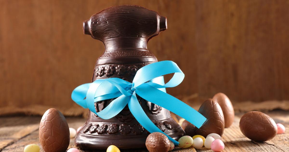 Recette - Cloches de Pâques au chocolat en vidéo
