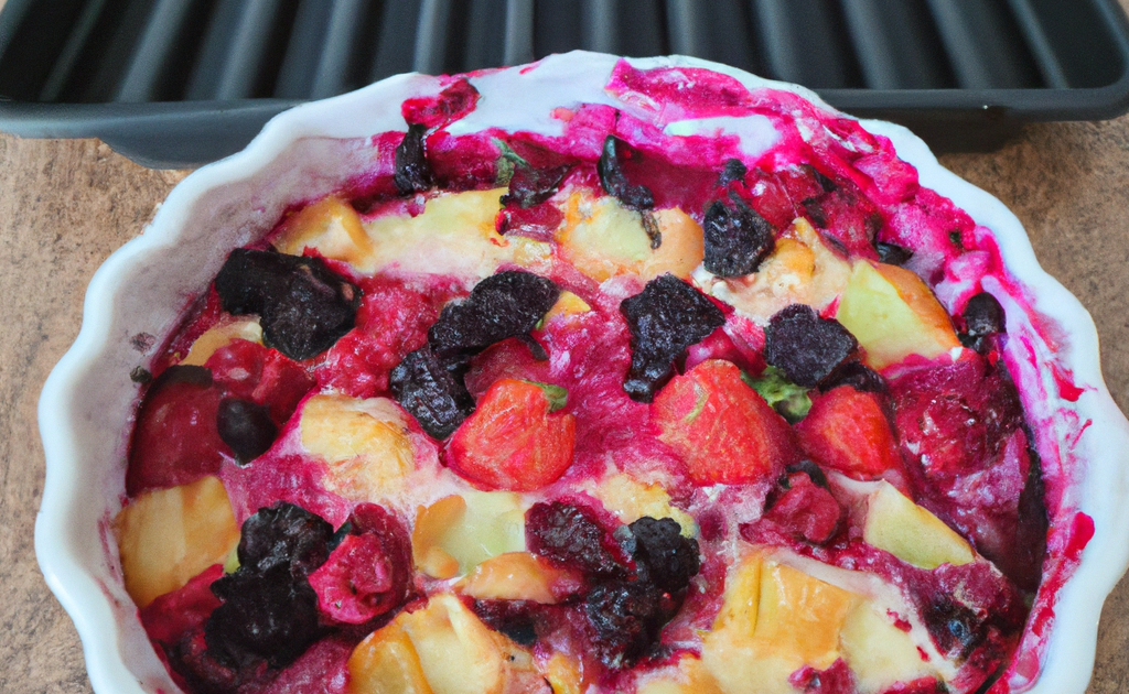 Recette Gratin De Fruits Rouges Au Thermomix - 750g.com