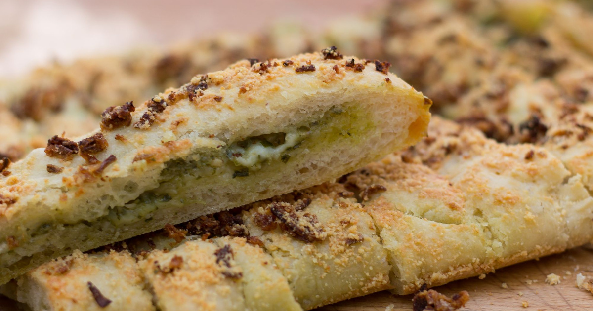 Recette Breadsticks pestomozzarella