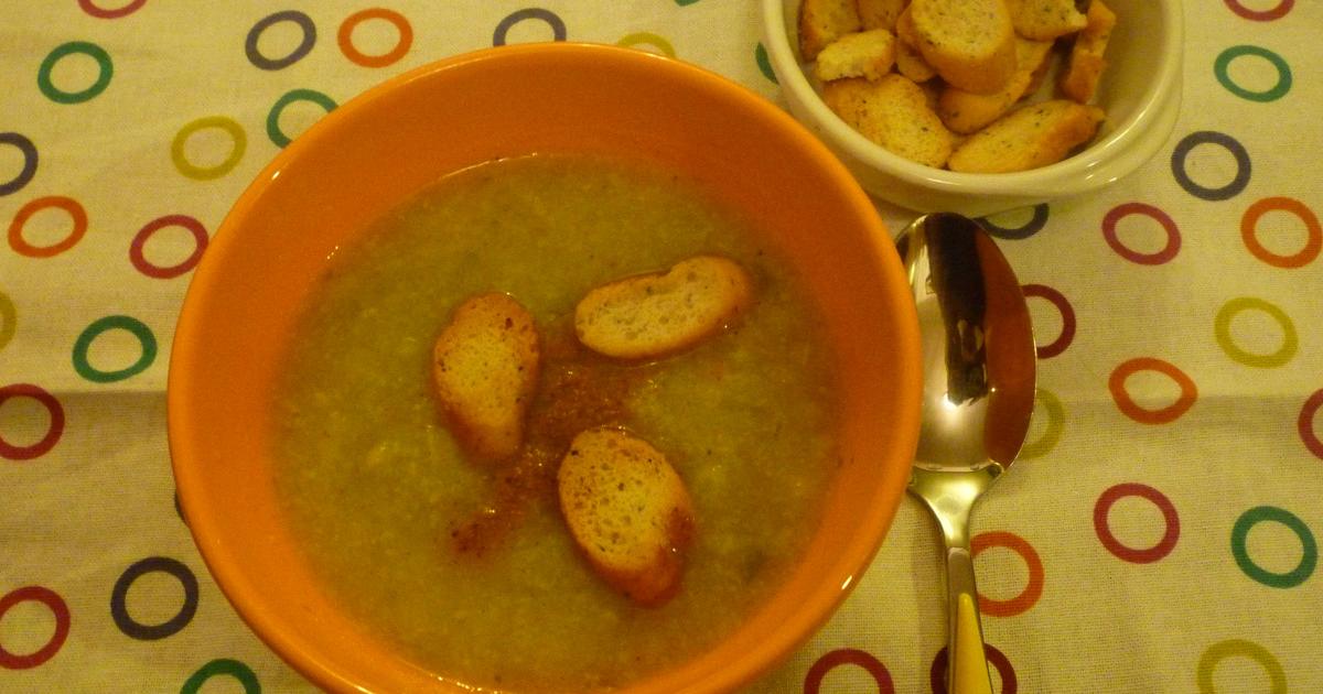 Soupe de chou fleur au curry