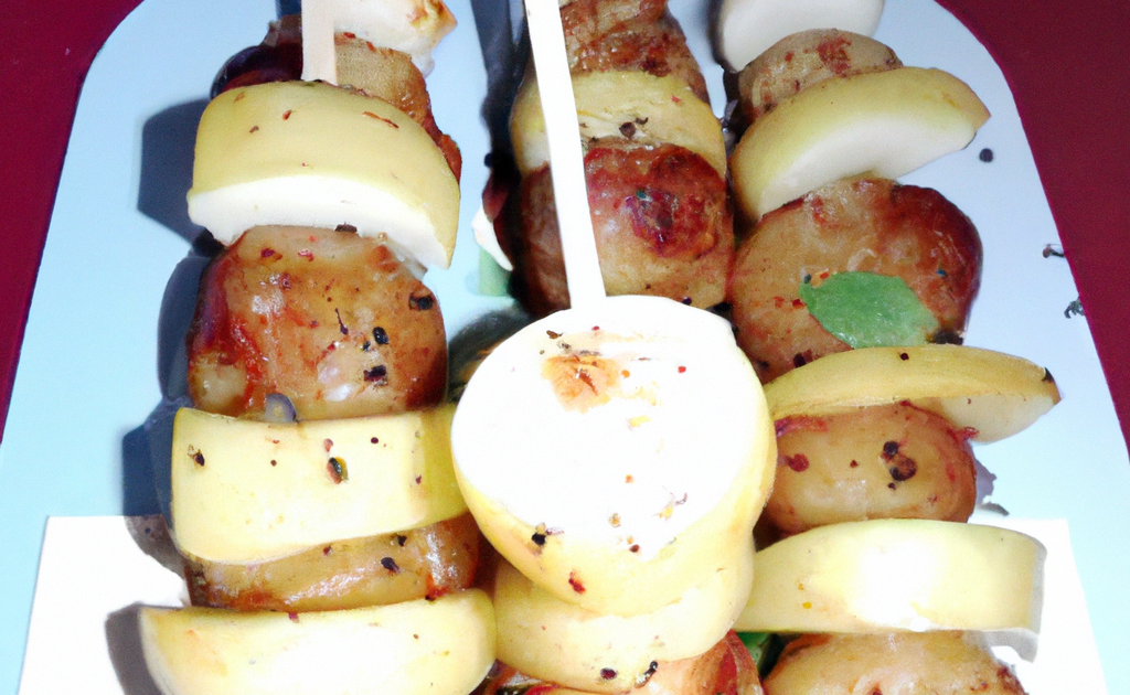 Recette Brochettes Pommes Boudin Blanc - 750g.com