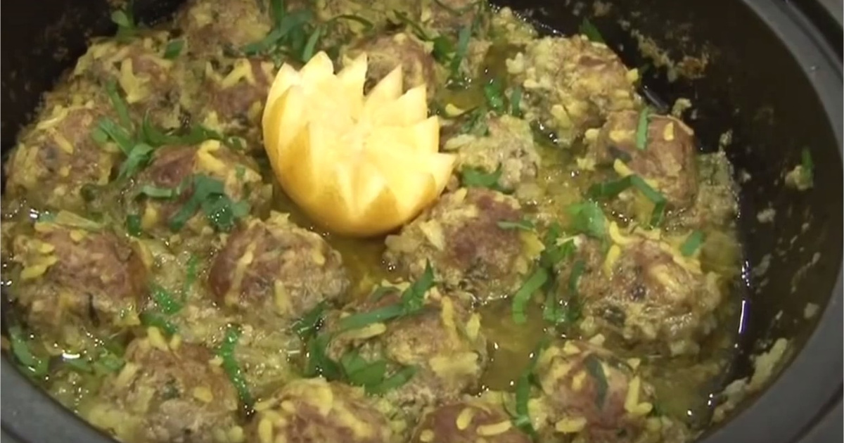 Recette Tajine de boulettes de bœuf au riz