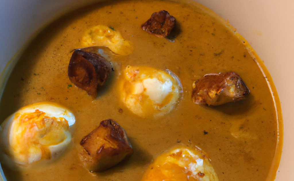 Recette Bisque d'étrilles aux œufs