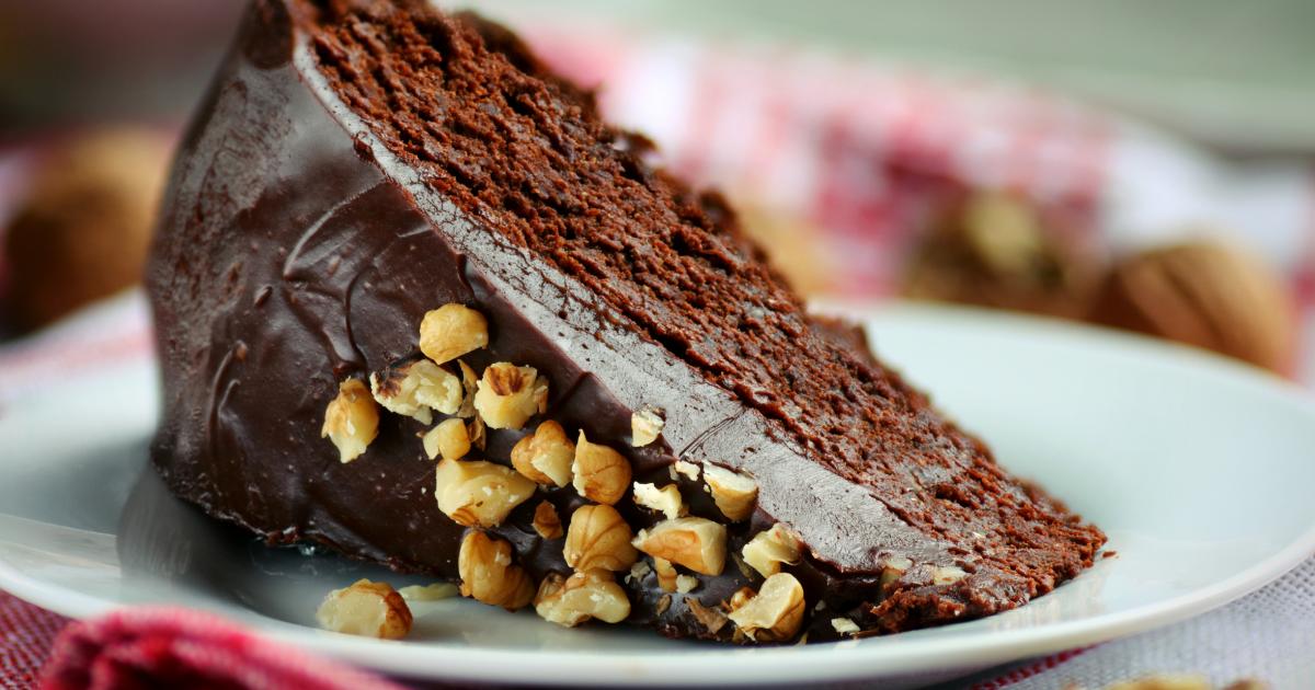 Cake au chocolat et noisettes, Recette