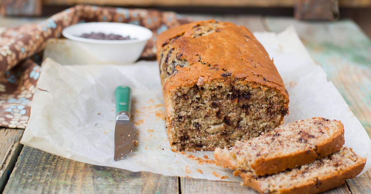 Recette Cake à La Banane Et Aux Pépites De Chocolat - 750g.com