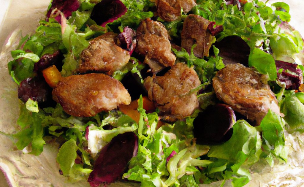 Recette - Fritons de canard en salade en vidéo - 750g.com