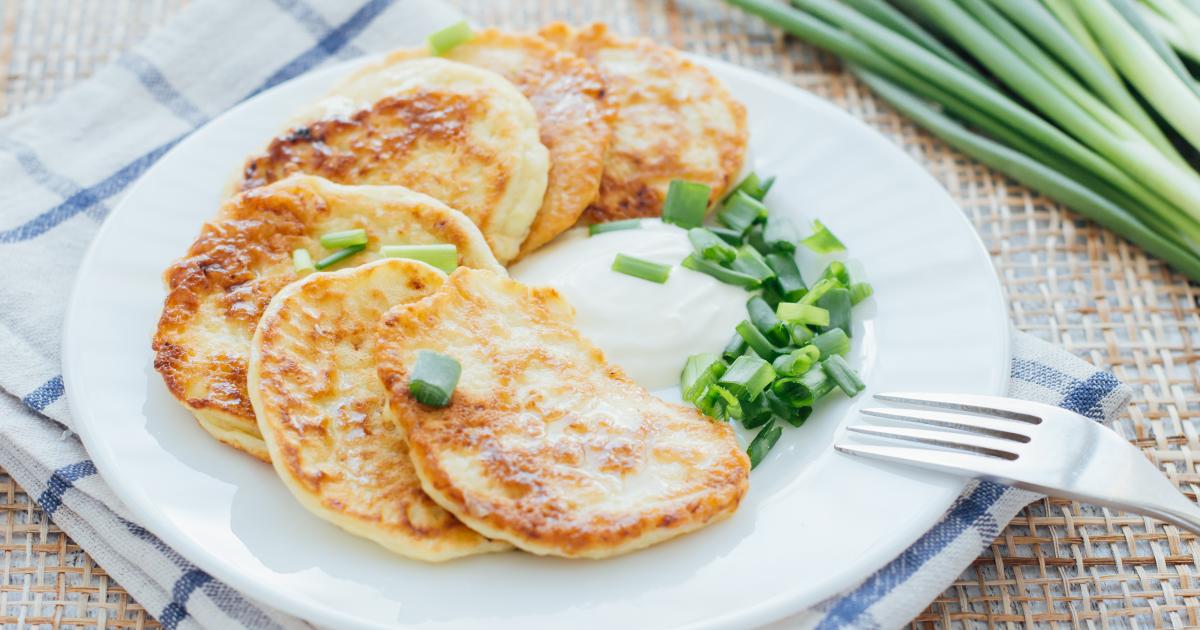 Pancakes aux poireaux : la recette de Laurent Mariotte super