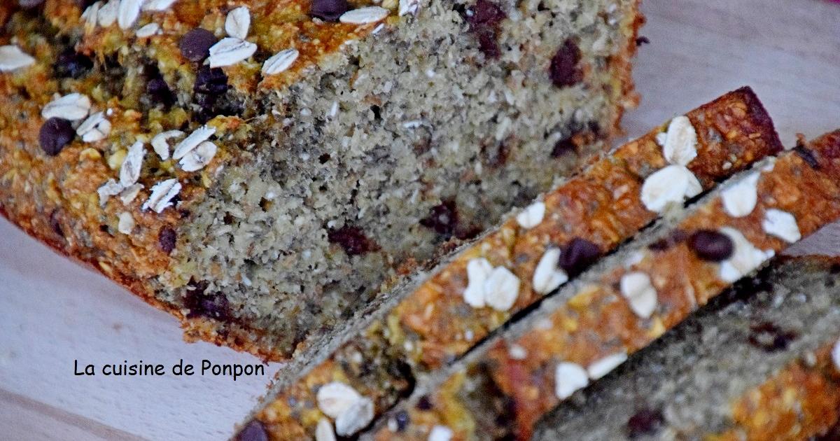 Recette Banane Bread Healty Aux Graines De Chia Noix De Coco Et