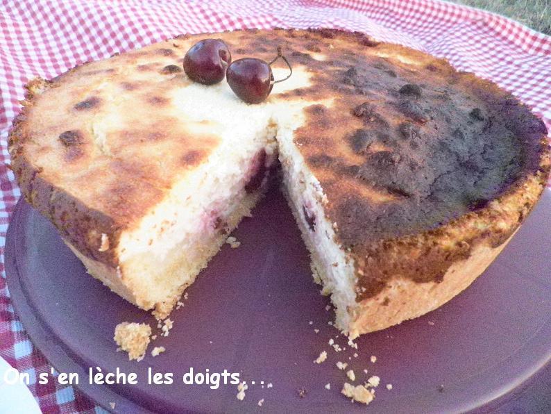 Recette Gâteau De Fromage Blanc Aux Cerises 