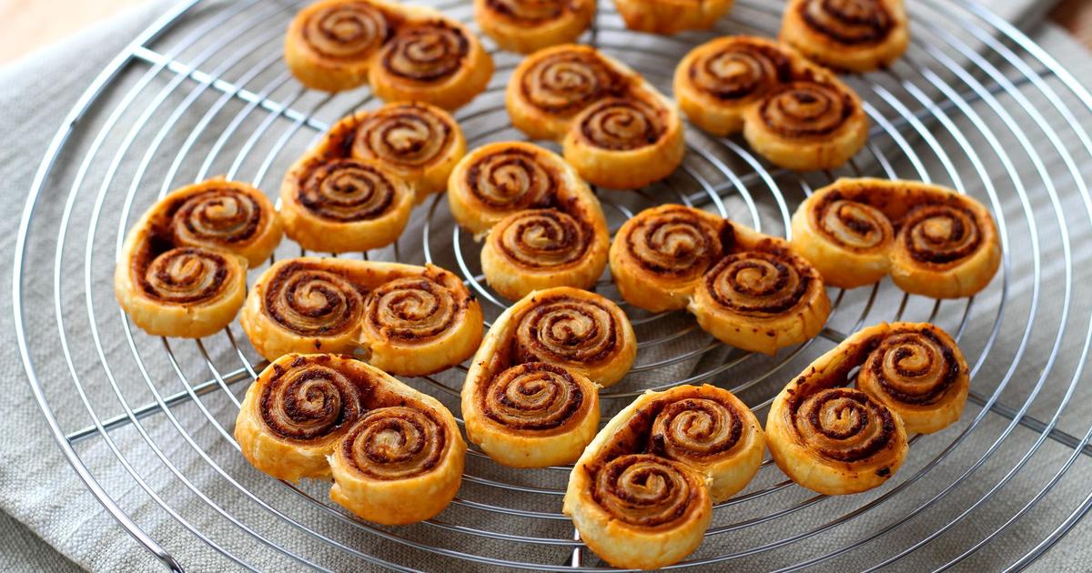 Comment faire des palmiers apéro aux tomates séchées
