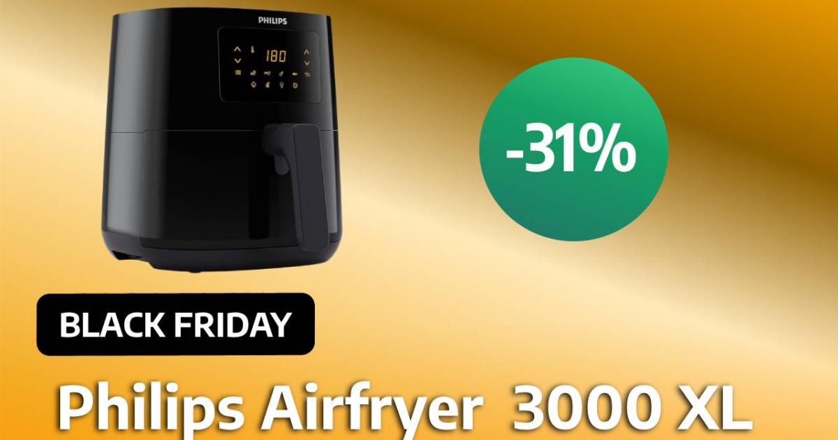 Black Friday : le prix de ce Airfryer Philips prend une sacrée claque,  profitez-en ! 