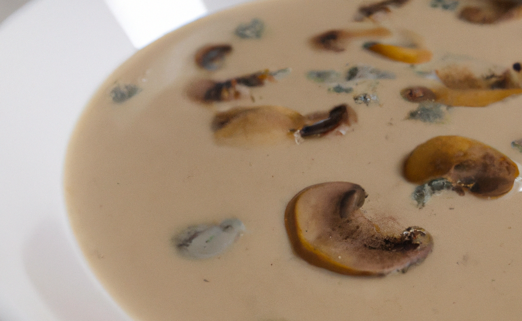 Veloute de best sale cepes rapide