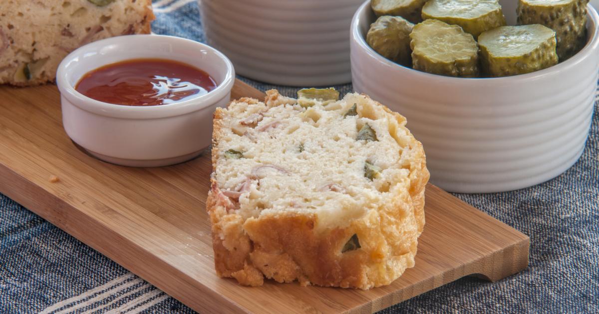 Recette Cake Sale Jambon Fromage Olives 750g