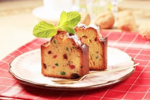Recette - Cake aux fruits confits express 
