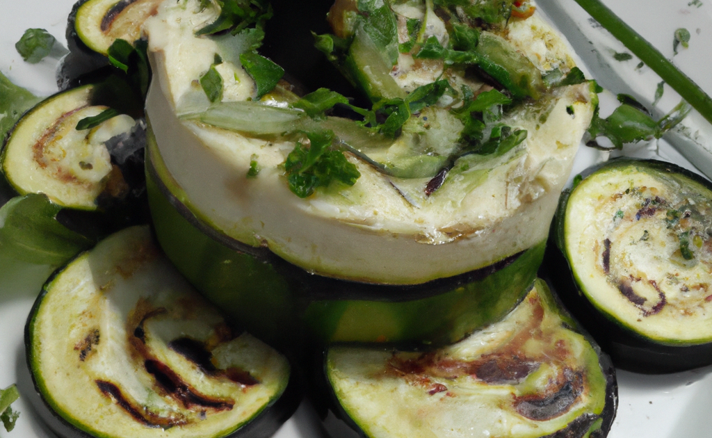 Recette Flan à la courgette et chèvre frais