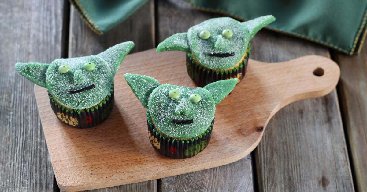 Recette Cupcakes Maitre Yoda Star Wars En Pas A Pas