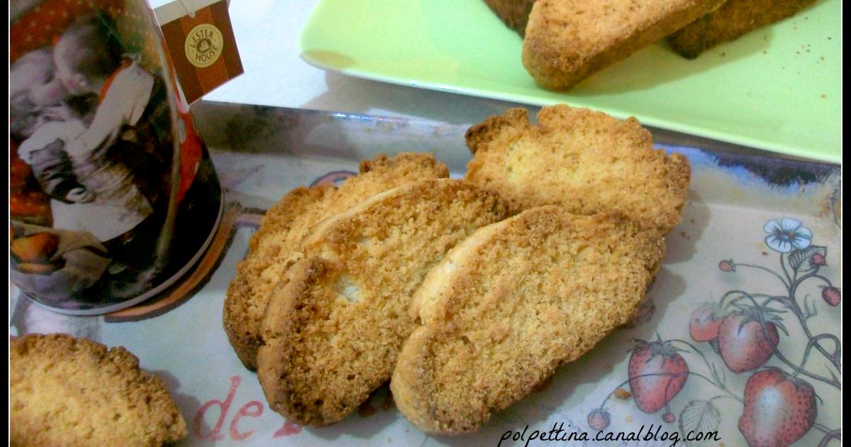 Recette - Biscuits typiques des Pouilles: Biscotti della salute pugliesi en  vidéo 